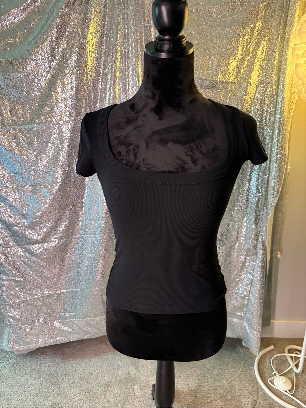Cotton On Square Neck Tee 🖤